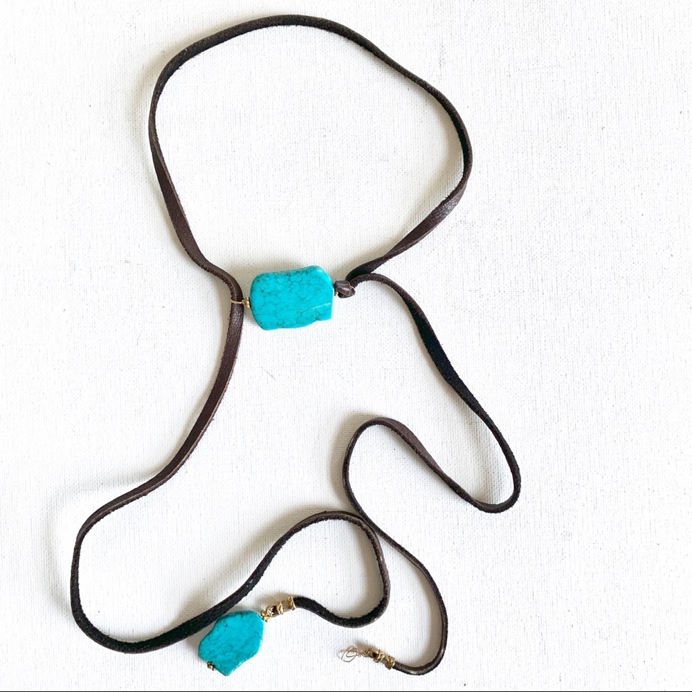 Versatile Leather Lariat/Bracelet - image 2